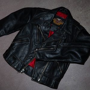 Vintage REAL Leather Motorcycle Jacket and Chaps